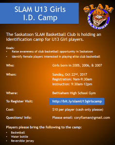 SLAM ID Camp poster image